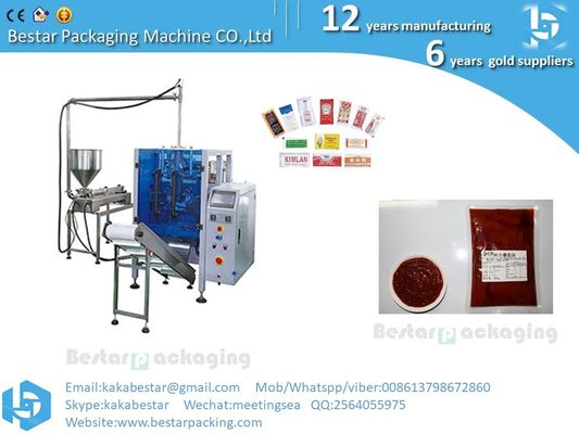 Máquina de embalaje de harina de arroz glutino con mando automático de Mitsubishi, máquina de embalaje en polvo proveedor